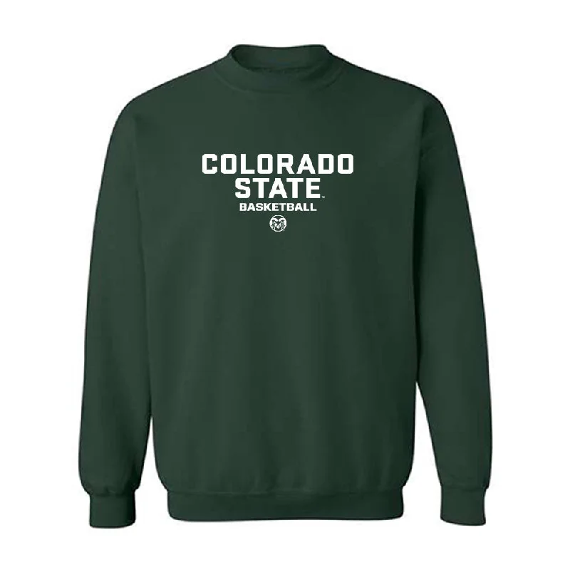 Colorado State - NCAA Women's Basketball : Hannah Simental - Classic Shersey Crewneck Sweatshirt Hoodie with Button Classic Timeless Colorado State - NCAA Women's Basketball : Hannah Simental - Classic Shersey Crewneck Sweatshirt Hoodie with Button Classic Timeless