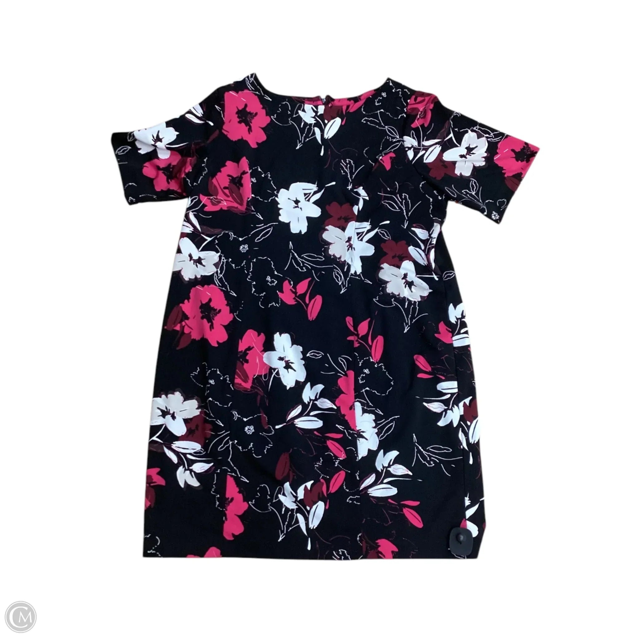 Dress Casual Midi By Alfani In Black & Pink, Size: 1x Tunics Exclusive limited