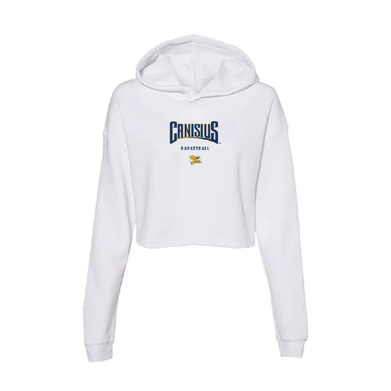 Canisius - NCAA Women's Basketball : Shariah Gailes - Women's Crop Fleece Hoodie Hoodie with Gradient Ombre Colorful Canisius - NCAA Women's Basketball : Shariah Gailes - Women's Crop Fleece Hoodie Hoodie with Gradient Ombre Colorful