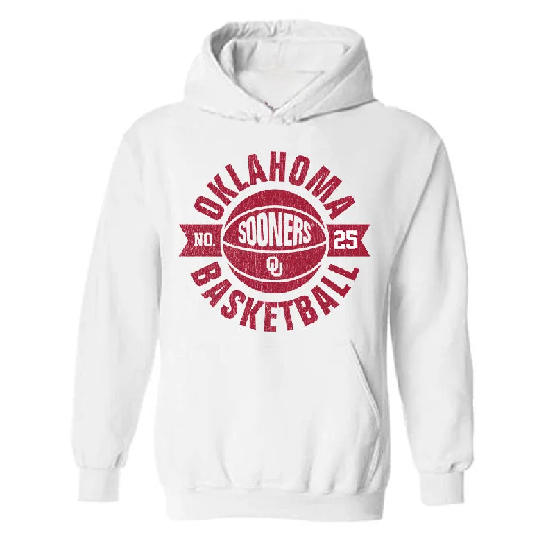 Oklahoma - NCAA Women's Basketball : Landry Allen - Sports Shersey Hooded Sweatshirt Hoodie with Earth Tones Natural Calm Oklahoma - NCAA Women's Basketball : Landry Allen - Sports Shersey Hooded Sweatshirt Hoodie with Earth Tones Natural Calm