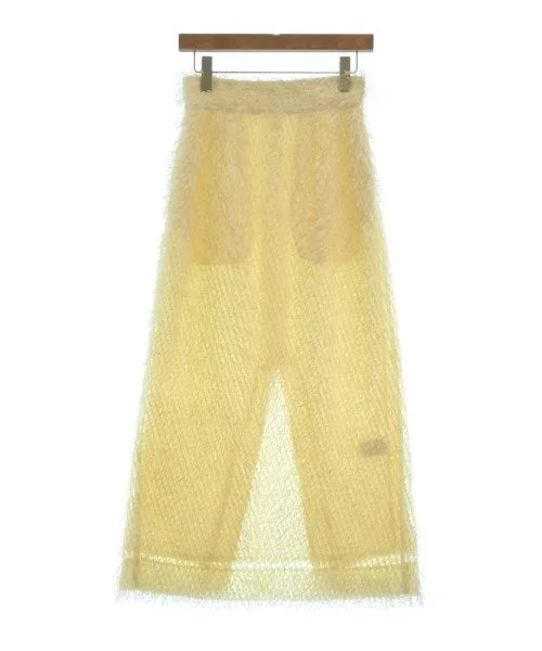 CLANE Long/Maxi length skirts corduroy skirt textured