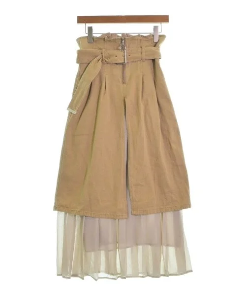 CPCM Long/Maxi length skirts corduroy skirt textured