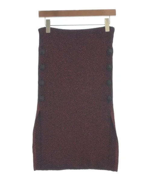 CEDRIC CHARLIER Long/Maxi length skirts corduroy skirt cozy