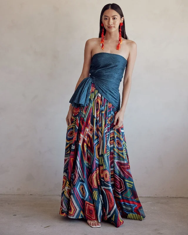 Matisse Skirt velvet skirt sumptuous