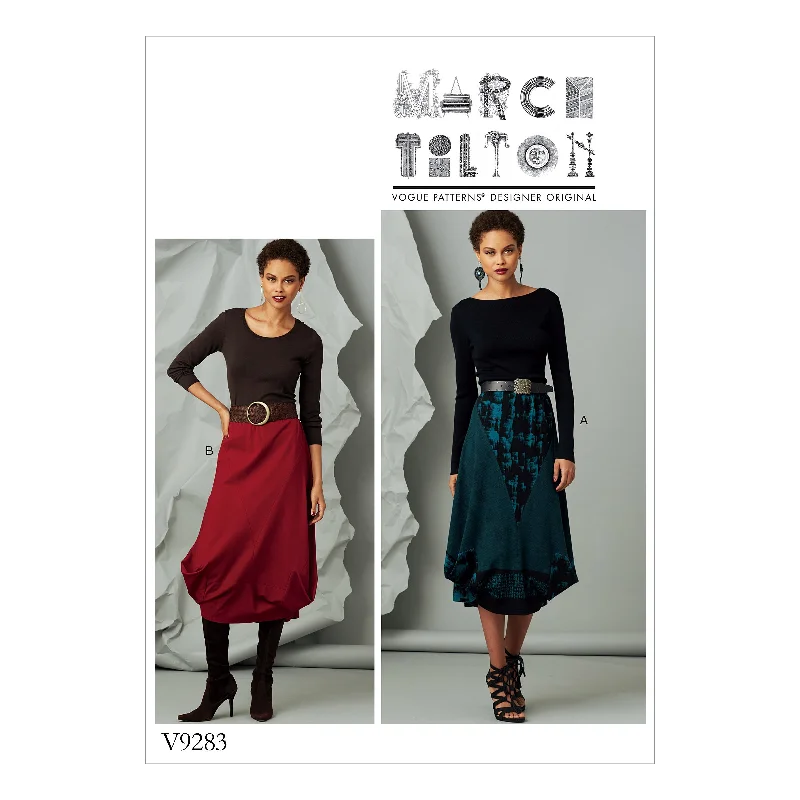 CLEARANCE • Vogue Pattern MISSES' ELASTIC-WAIST SKIRT WITH SEAM DETAILS 9283 lace skirt delicate CLEARANCE • Vogue Pattern MISSES' ELASTIC-WAIST SKIRT WITH SEAM DETAILS 9283 lace skirt delicate