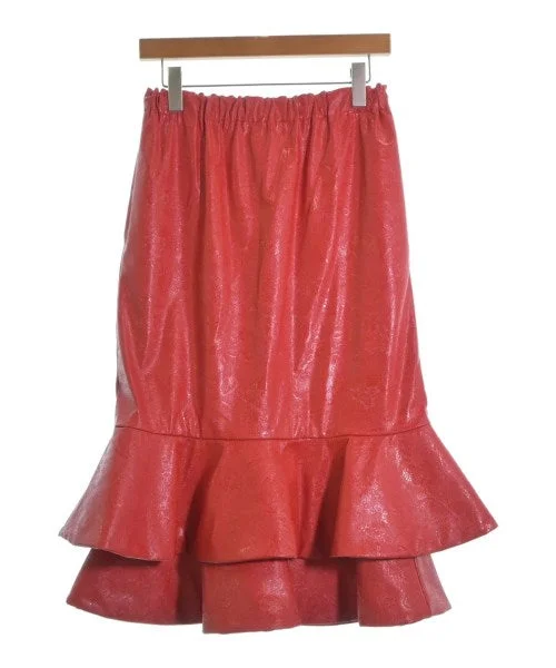 COMME des GARCONS Knee length skirts linen skirt natural