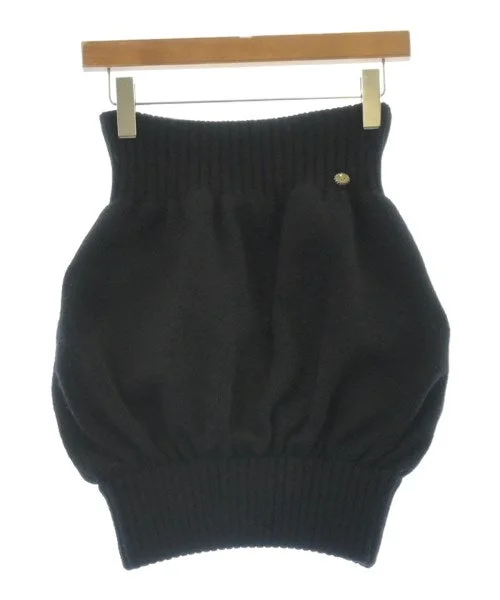 CHANEL Mini skirts velvet skirt sumptuous