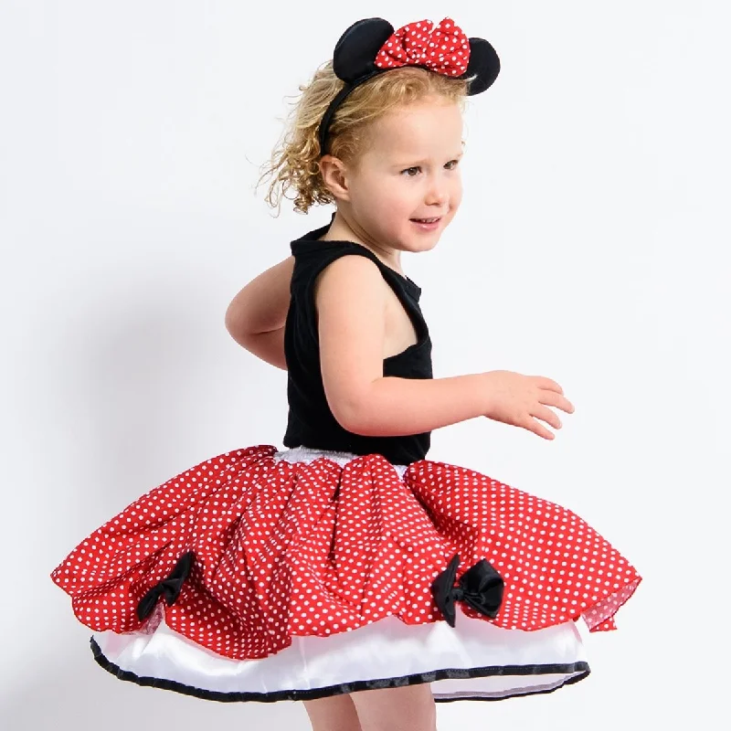 Minnie Mouse Play Set - Tutu Skirt & Headband denim skirt fashionable