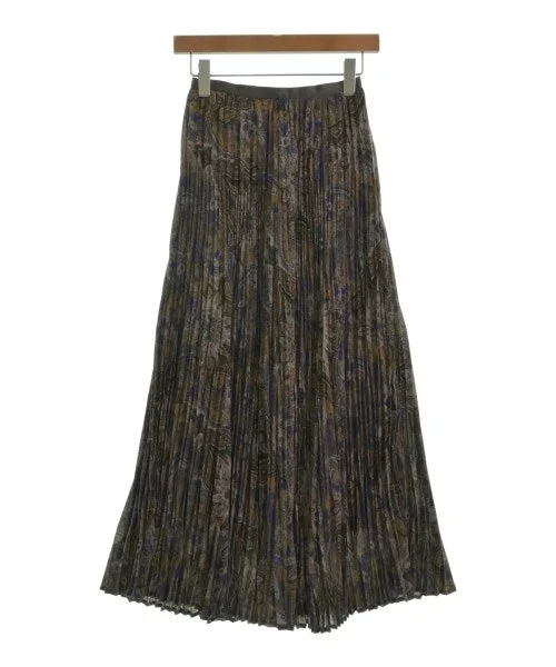 CREOLME Long/Maxi length skirts linen skirt natural