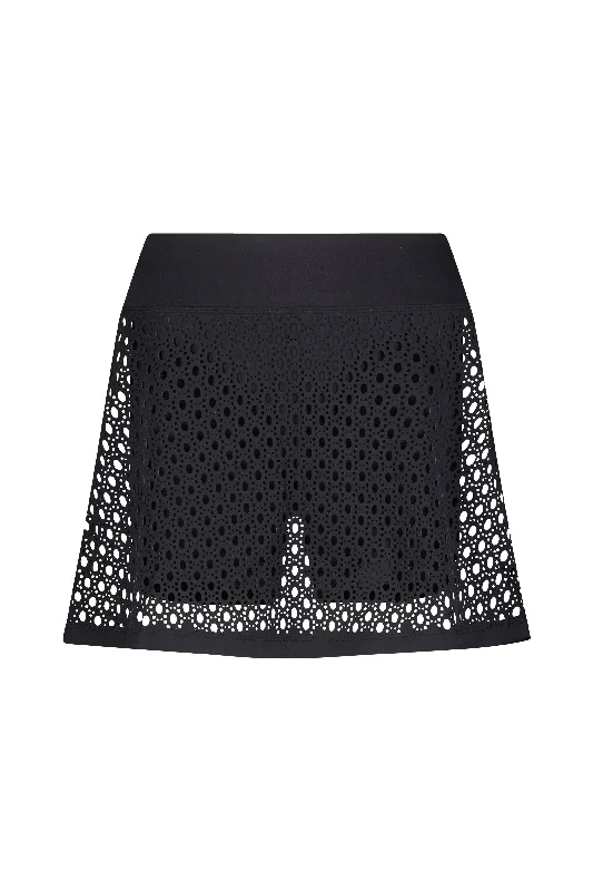 Kyra Skirt leather skirt refined