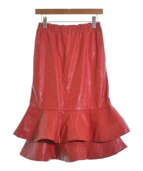 COMME des GARCONS Knee length skirts cashmere skirt fine