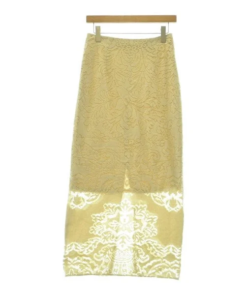 AMERI Long/Maxi length skirts chiffon skirt lightweight