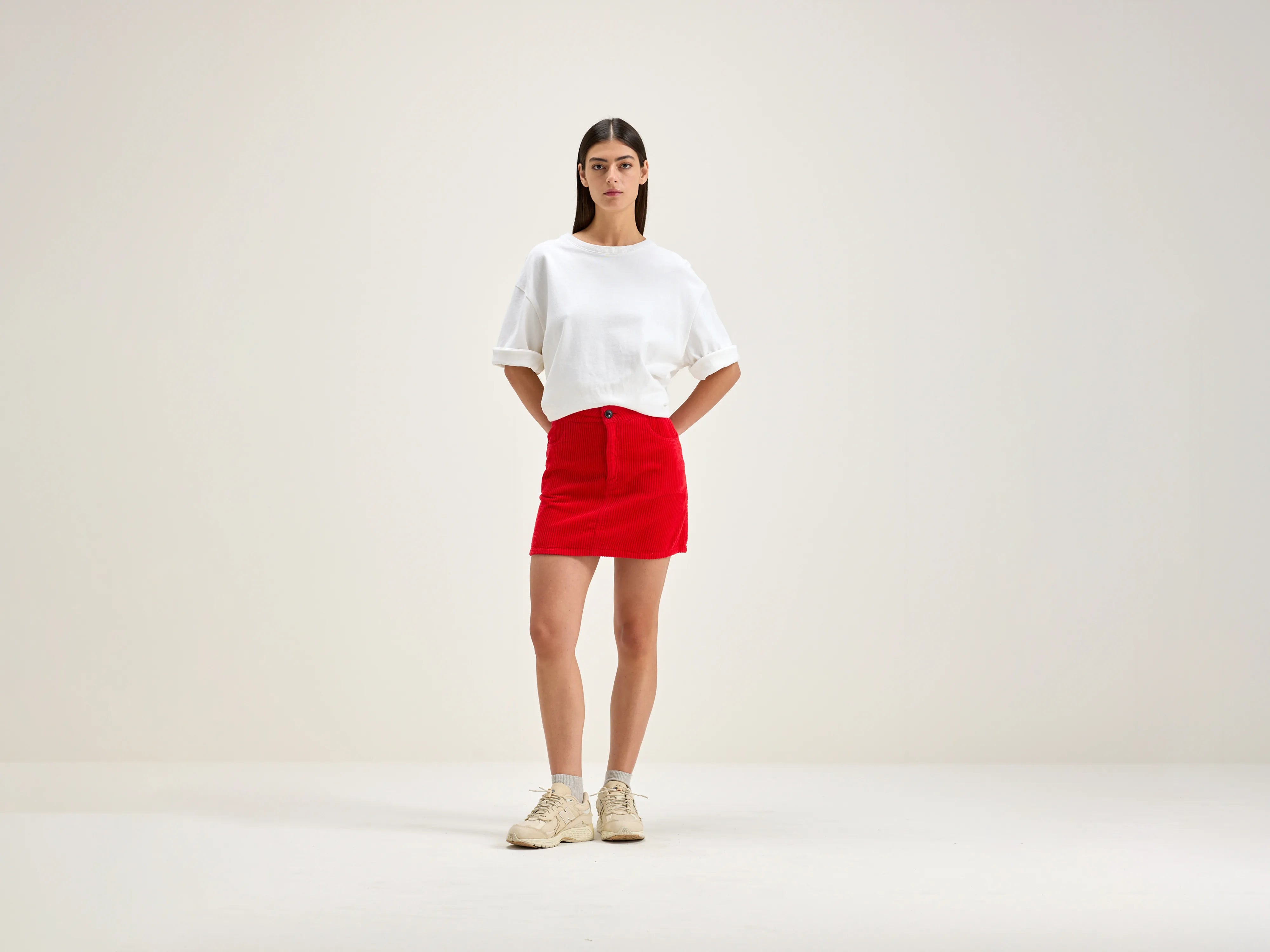 Sour mini skirt (242 / W / SANGUINE) wrap skirt elegant