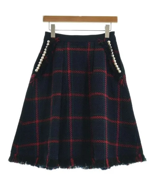 Chesty Knee length skirts denim skirt trendy
