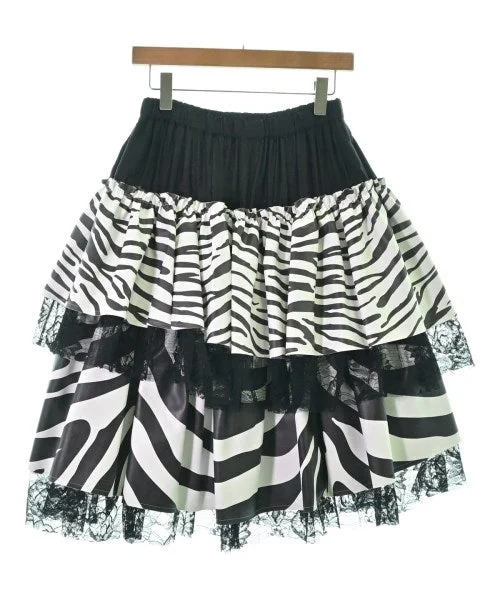 COMME des GARCONS Knee length skirts chiffon skirt lightweight