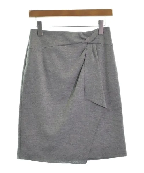COUP DE CHANCE Knee length skirts silk skirt lustrous
