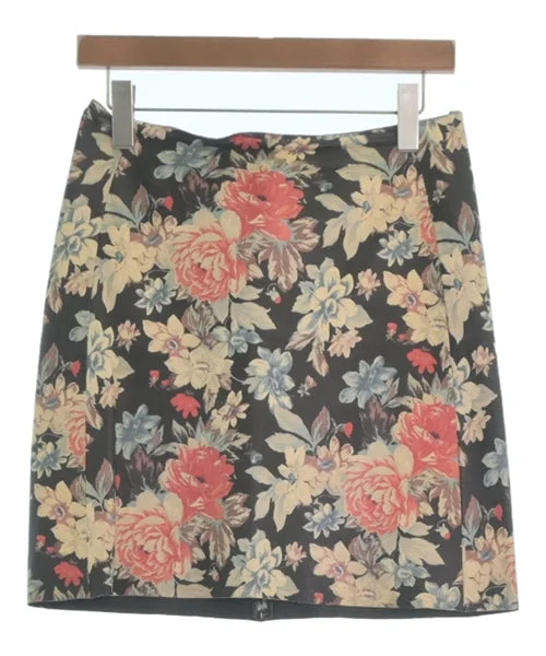 CELINE Mini skirts leather skirt bold
