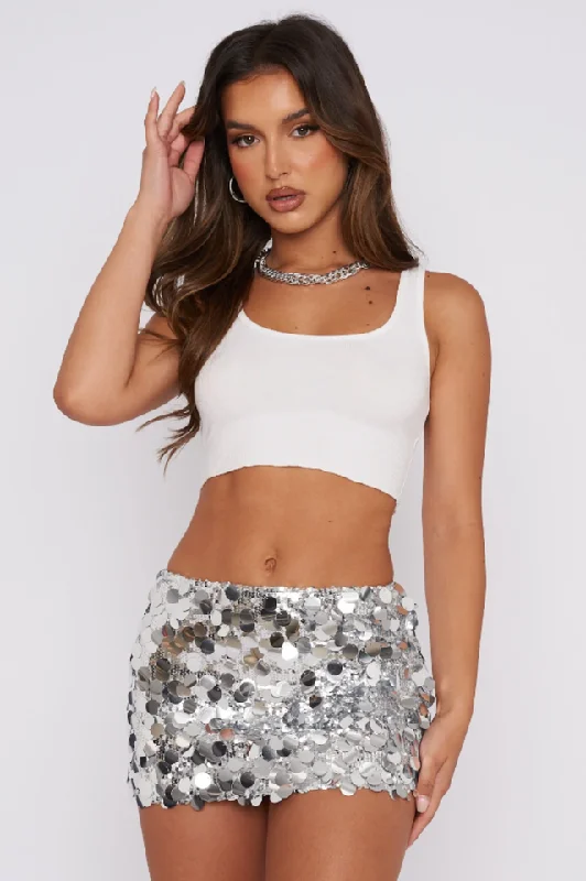 Disco Fever Mini Skirt velvet skirt luxurious