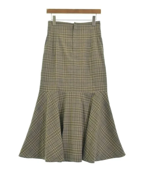 ADAM ET ROPE Long/Maxi length skirts velvet skirt rich