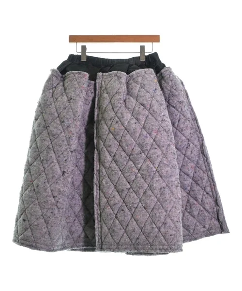 COMME des GARCONS Knee length skirts silk skirt lustrous