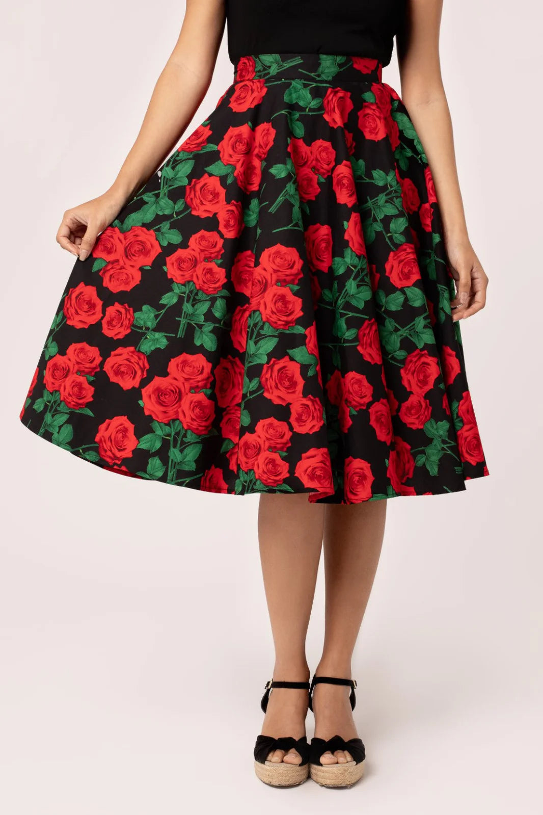 Dolce Vita Skirt button skirt front