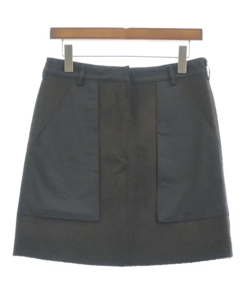 CELINE Knee length skirts velvet skirt plush