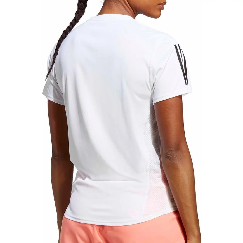 adidas Own The Run Short Sleeve Womens Running Top - White