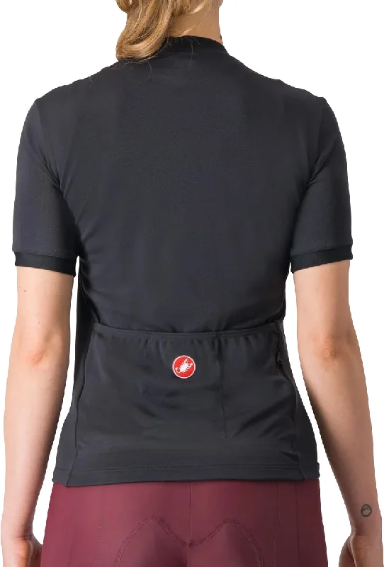 Castelli Libera Short Sleeve Womens Cycling Jersey - Black