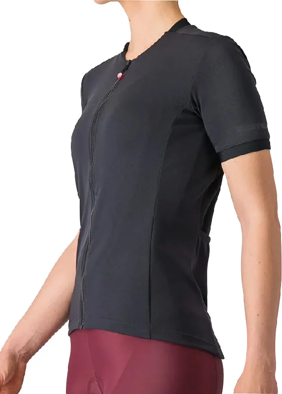 Castelli Libera Short Sleeve Womens Cycling Jersey - Black