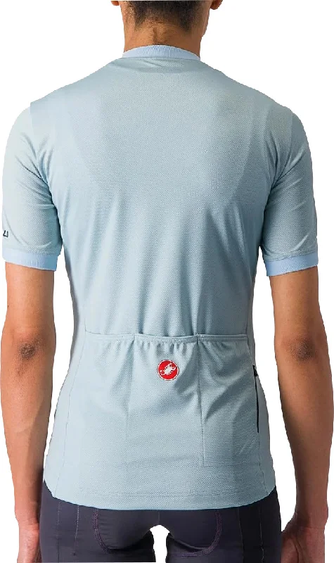 Castelli Libera Short Sleeve Womens Cycling Jersey - Blue