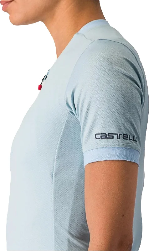 Castelli Libera Short Sleeve Womens Cycling Jersey - Blue