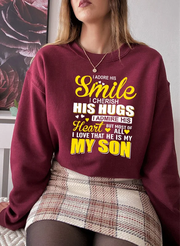 I Love My Son Sweat Shirt