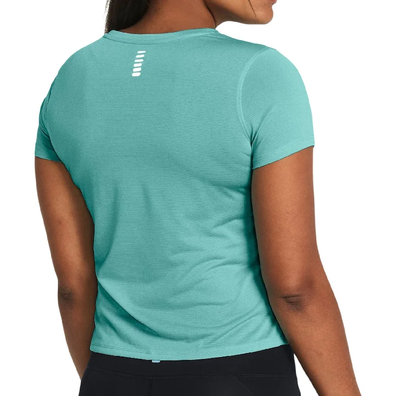 Under Armour Launch Short Sleeve Womens Running Top - Green