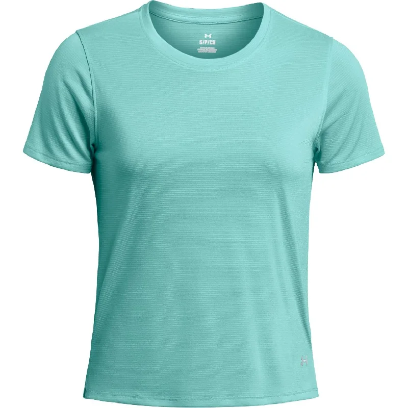 Under Armour Launch Short Sleeve Womens Running Top - Green