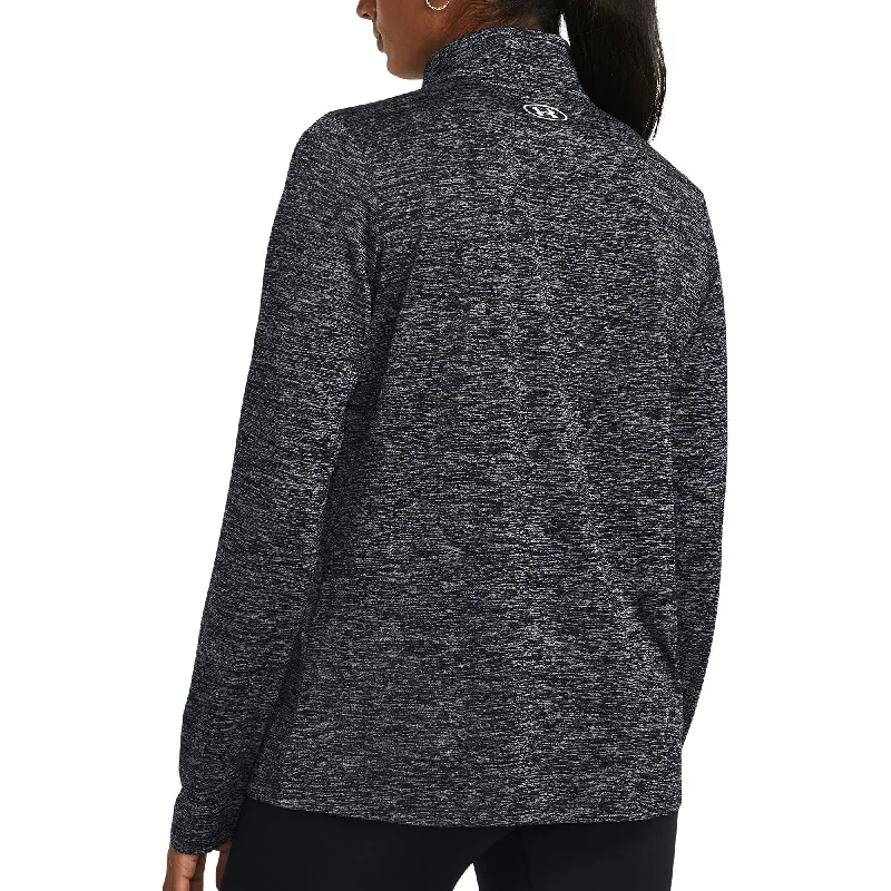 Under Armour Tech Twist Half Zip Long Sleeve Womens Training Top - Black