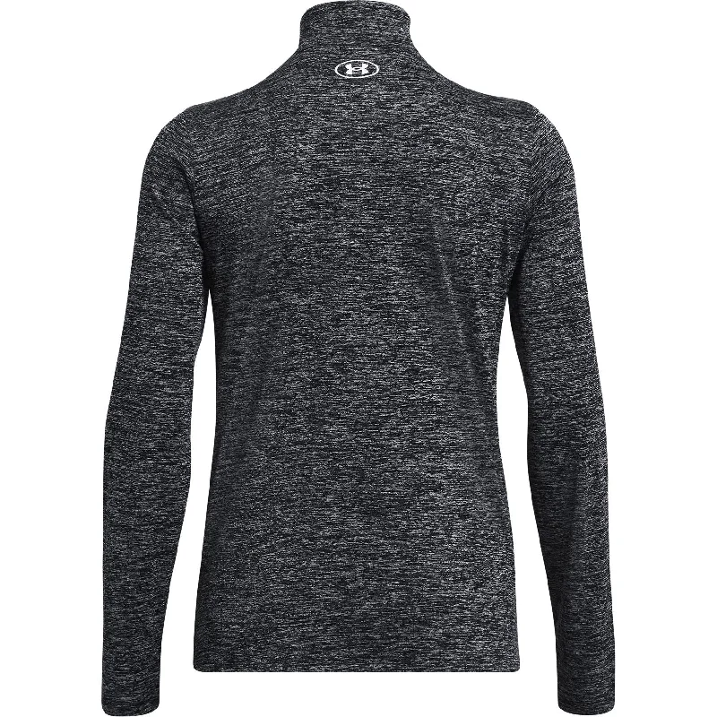 Under Armour Tech Twist Half Zip Long Sleeve Womens Training Top - Black