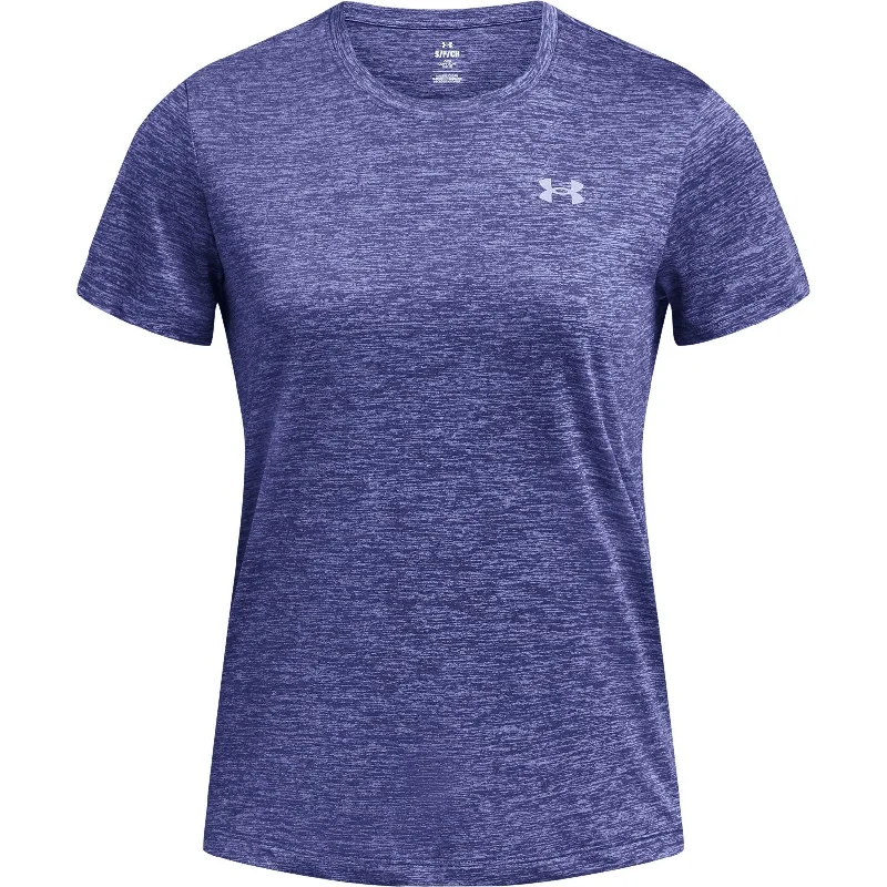 Under Armour Tech Twist Short Sleeve Womens Training Top - Purple