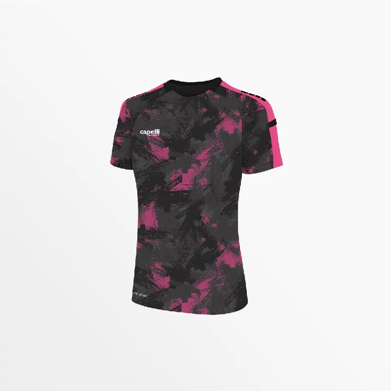 WOMEN'S PITCH II CAMO STROKES JERSEY