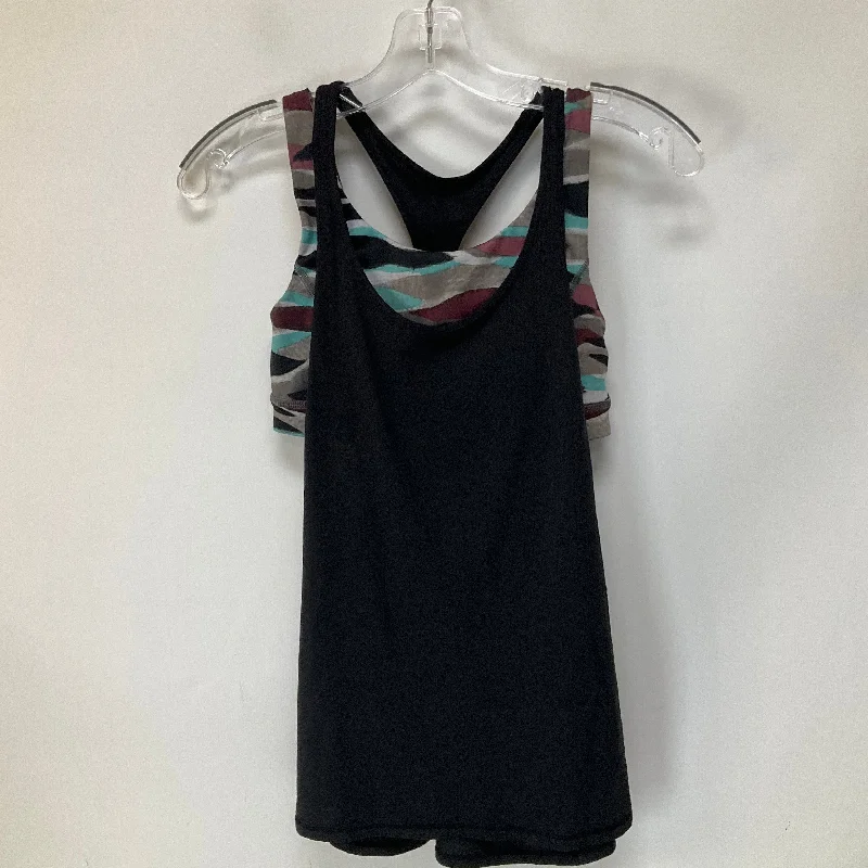 Black Athletic Tank Top Lululemon, Size 4