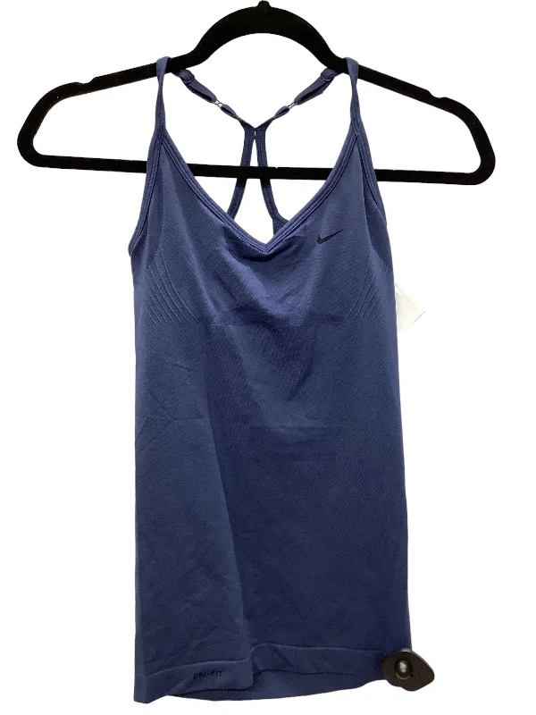 Blue Athletic Tank Top Nike Apparel, Size M