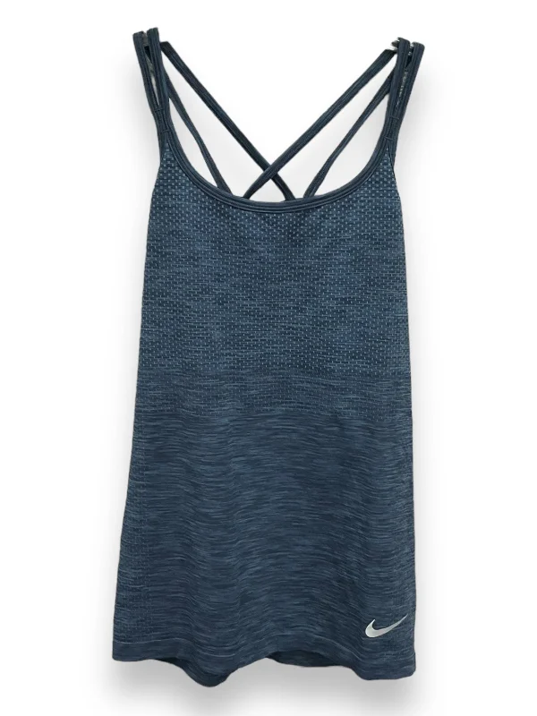 Blue Athletic Tank Top Nike Apparel, Size S