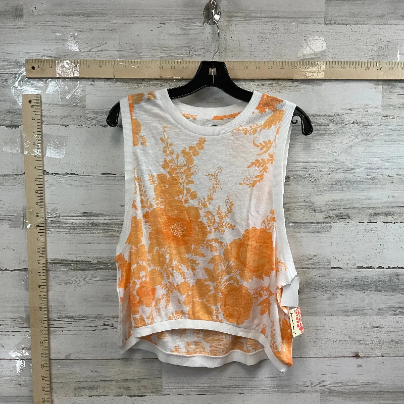 Orange Athletic Tank Top Free People, Size S