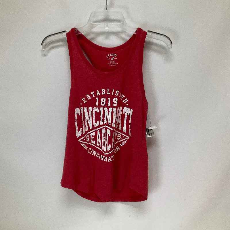 Red Athletic Tank Top Cmc, Size S