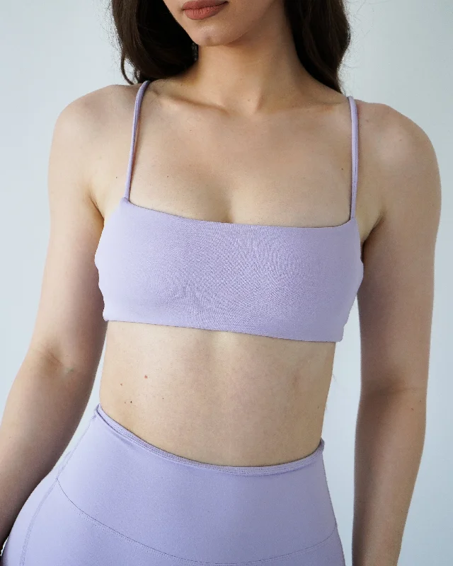 DEFINE BANDEAU SPORTS BRA - Lilac