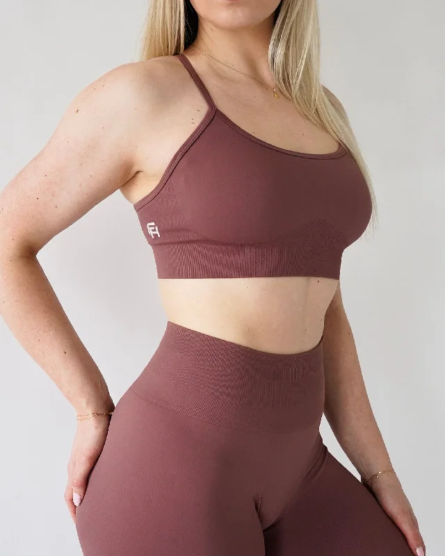 ENHANCE VITAL SPORTS BRA - Dusty Rose