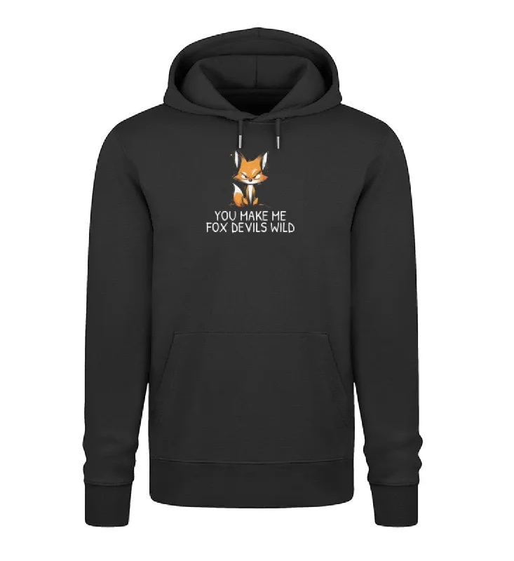 Fox devils wild - Bio Unisex Hoodie (PREMIUM)