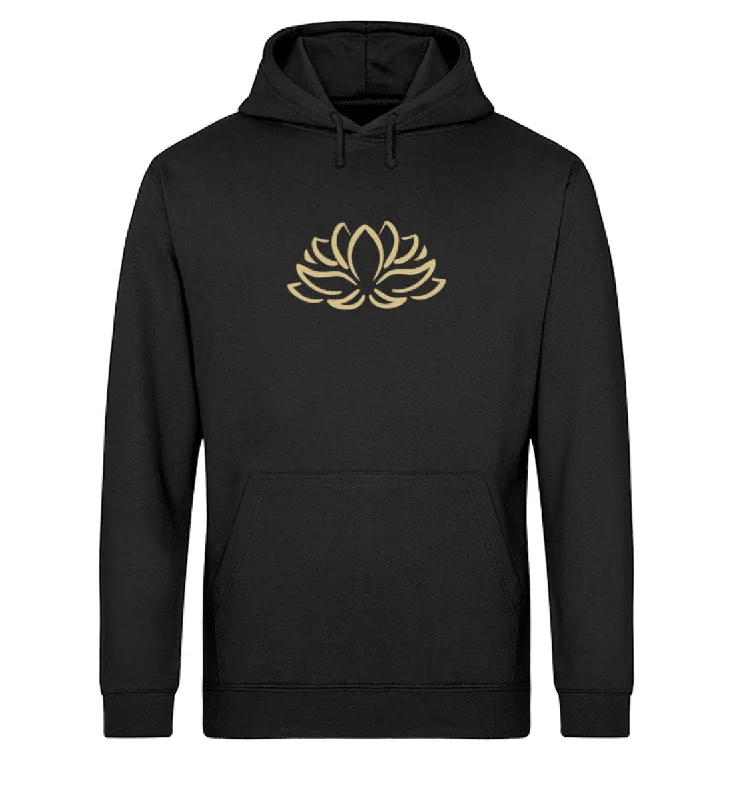 Golden Lotus Bio Hoodie Unisex