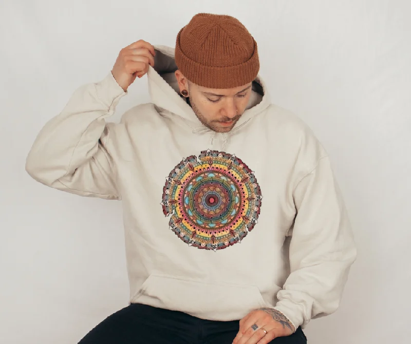 Hoodie - Mandala Bunt -