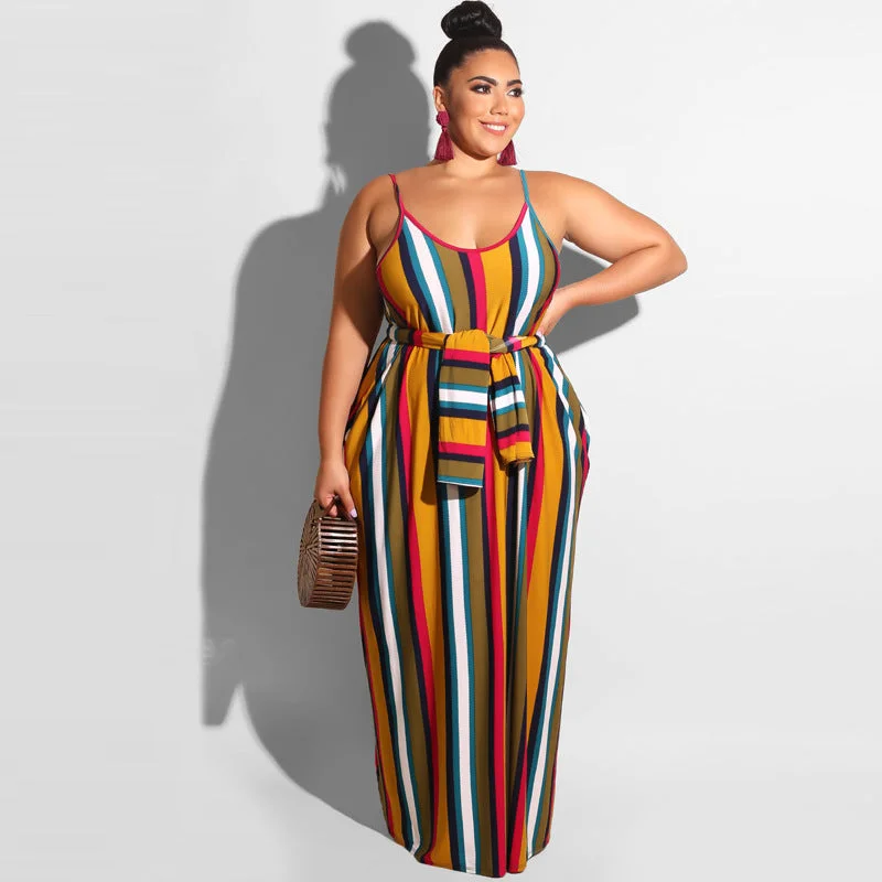 2022 new arrivals women  maxi  dress plus size dresses 4xl