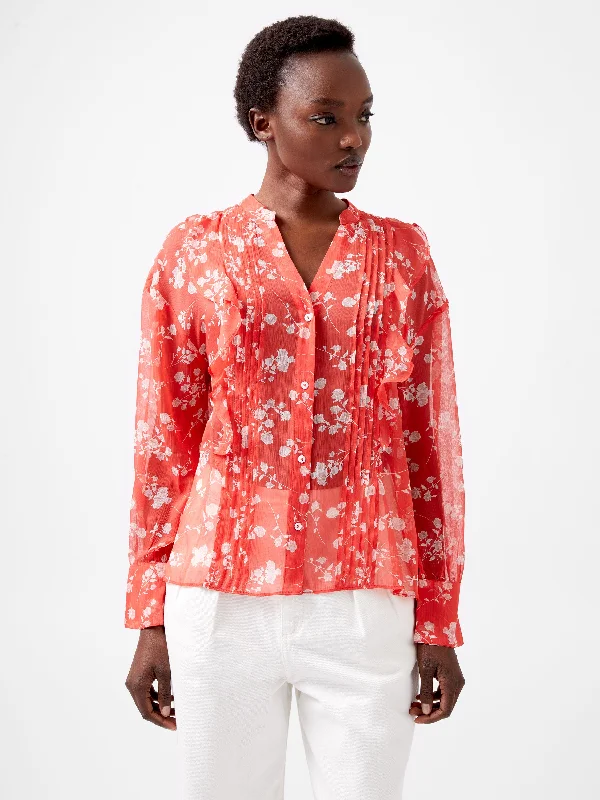 Alessandra Recycled Crinkle Blouse